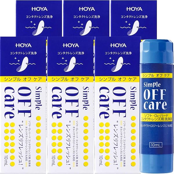 Amazon | Hoya シンプルワン 240mlx6本 | Hoya | 洗浄・保存液